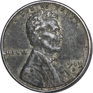 1943-D Lincoln Head Cent CIRC Main Image