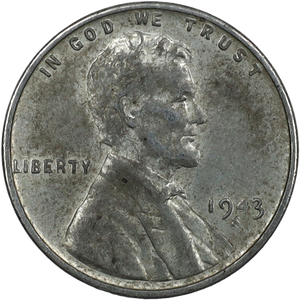 1943-S Lincoln Head Cent, Zinc-Coated Steel Main Image