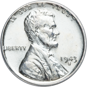 1943-S Lincoln Head Cent Steel  RPRO Main Image