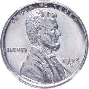 1943-S Lincoln Head Cent, Zinc-Coated Steel Main Image