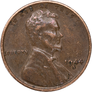 1944-S Lincoln Head Cent CIRC Main Image
