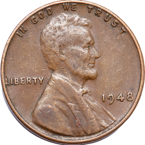 1948 Lincoln Head Cent CIRC Main Image