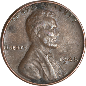 1948 Lincoln Head Cent Main Image
