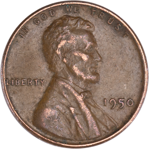 1950 Lincoln Head Cent CIRC Main Image