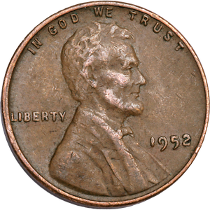 1952 Lincoln Head Cent CIRC Main Image
