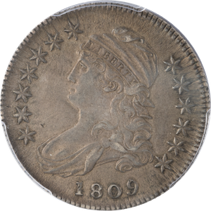 1809 Capped Bust Silver Half Dollar Main Image