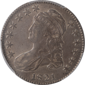 1821 Capped Bust Half Dollar Main Image