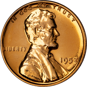 1957 Lincoln Head Cent, Proof Main Image