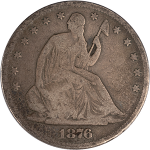 1876 Liberty Seated Half Dollar Main Image