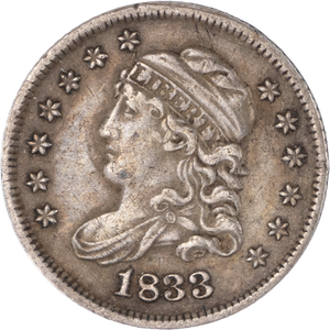1833 Capped Bust Half Dime Main Image