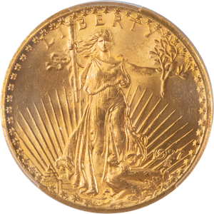 1927 Saint-Gaudens $20 Gold Double Eagle Main Image