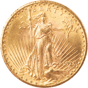 1928 Saint-Gaudens $20 Gold AU50 | Littleton Coin Company