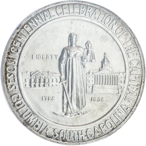 1936 Columbia SC Silver Com50C Main Image