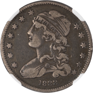 1833 Capped Bust Silver Quarter Main Image