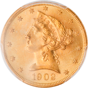 1902-S Gold $5 Liberty Head PCGS    M63+ Main Image