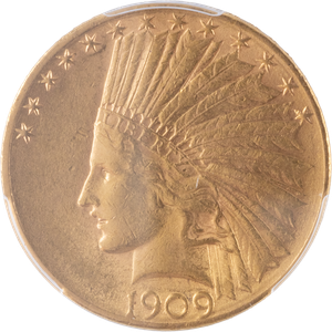 1909-D Indian Head $10 Gold Main Image