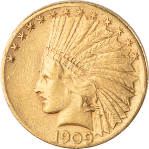1909-S Indian Head $10 Gold Main Image