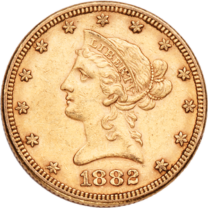 1882 Liberty Head $10 Gold Main Image