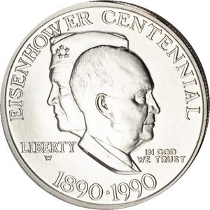 Modern Commemorative - Silver - 1990-W MS63 Main Image