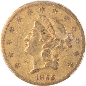 1855-S Double Eagle - Coronet Main Image
