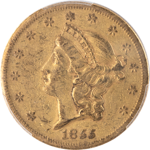 1855-S Double Eagle - Coronet Main Image
