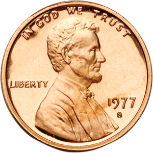 1977-S Lincoln Head Cent Main Image