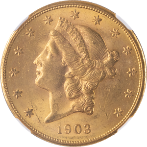 1903-S Liberty Head $20 Gold Double Eagle Main Image