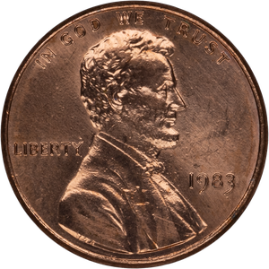 1983-P Lincoln Head Cent Main Image