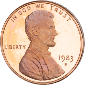 1983-S Lincoln Head Cent Main Image