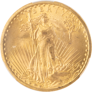 1907 Saint-Gaudens Gold $20 Double Eagle Main Image