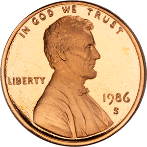 1986-S Small Cent Main Image