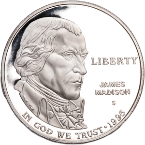 1993-S Bill of Rights Silver Dollar Main Image