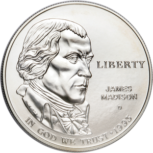 Modern Commemorative - Silver - 1993-D MS63 Main Image