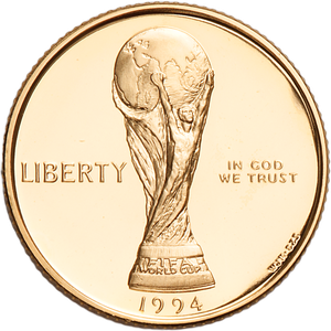1994-W World Cup $5 Gold Main Image