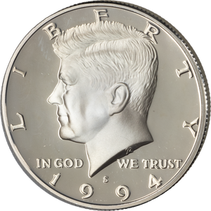 1994-S 90% Silver Kennedy Half Dollar Main Image