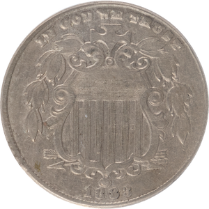 1883 Shield Nickel ANACS            VF35 Main Image