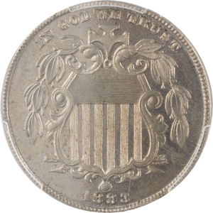 1883 Shield Nickel Main Image