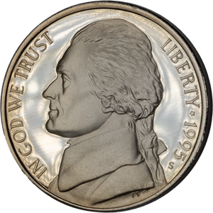 1995-S Jefferson Nickel Proof PR63 Main Image