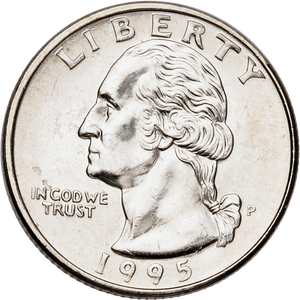 1995 Washington Quarter MS60 Main Image