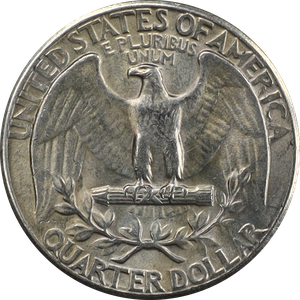 1934 Washington Silver Quarter, Medium Motto XF#2 | Littleton Coin
