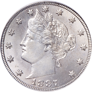 1887 Liberty Head Nickel Main Image