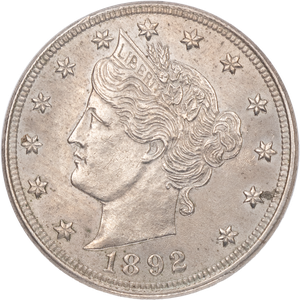 1892 Liberty Head Nickel Main Image