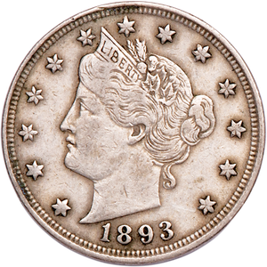 1893 Liberty Head Nickel Main Image