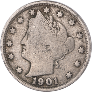 1901 Liberty Head Nickel CIRC Main Image
