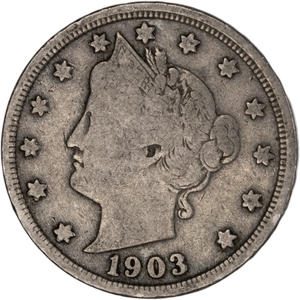 1903 Liberty Head Nickel VG Main Image