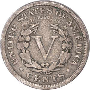 1904 Liberty Head Nickel VG Main Image