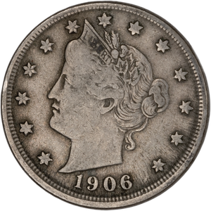 1906 Liberty Head Nickel F Main Image
