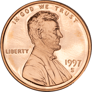1997-S Lincoln Cent Main Image