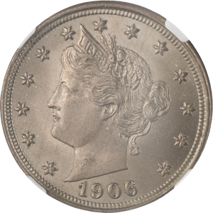 1906 Liberty Head Nickel Main Image