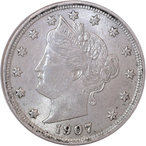 1907 Liberty Head Nickel AU55 Littleton Coin Company